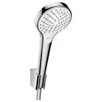 Hansgrohe Croma Select S Душевой гарнитур, хром/белый (26411400)