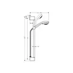 Hansgrohe Crometta 85 Vario Душевой набор, хром (27763000)