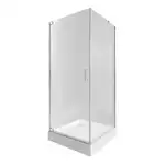 Набір Qtap душова кабіна Aquarius CRM1099SC6 Clear + піддон Unisquare 309915 (AQUACRM1099SC6UNIS309915)