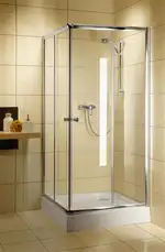 Душевая кабина Radaway Classic C 90 (профиль - хром, стекло - Fabric) (30050-01-06)