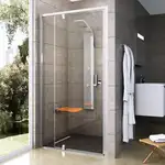 Душевые двери Ravak Pivot PDOP2-100 (профиль - белый; стекло - Transparent (прозрачный)) (03GA0101Z1)