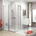 Ravak Chrome Душевая кабина, прозрачное стекло (1QV70C00Z1)