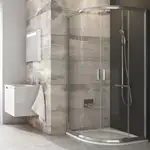 Душевая кабина Ravak Blix (профиль - белый; стекло - Transparent (прозрачный)) BLCP4-90, h=1900 мм (3B270100Z1)