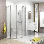 Душевая кабина Ravak Chrome (профиль - полированный алюминий; стекло - Transparent (прозрачный)) h=1950 мм (3Q140C00Z1)