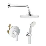 Grohe Комплект для душа Eurosmart з Tempesta Cosmopolitan 200, хром (25183004)