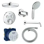GROHE Grohtherm SmartControl Неперевершена душова система із Rainshower New Tempesta 210 (34614SC0)