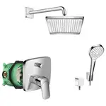 Душевая система скрытого монтажа Hansgrohe Logis/Croma (цвет - хром) (10502020)