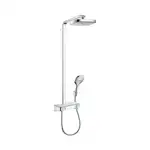 Душова система Hansgrohe Raindance Select E Showerpipe 300 2jet, хром (27126000)