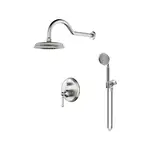 Душевая система скрытого монтажа Imprese Hydrant (цвет - brushed nickel) (ZMK031806110)
