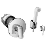 Набор скрытого монтажа с гигиенической лейкой Hansgrohe Logis (цвет - хром/белый) (3A101219 (20180006))