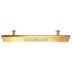 Верхний душ Axor ShowerHeaven 1200 х 300 мм, с подсветкой, золото (10628990)