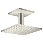 Верхний душ 250 х 250 мм Axor ShowerSolutions (цвет - нержавеющая сталь), 2 вида струи (35312800)