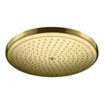 Верхній душ Hansgrohe Croma 280 1jet, polished gold optic (26220990)