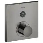 Термостат на 1 потребитель, скрытого монтажа Axor ShowerSelect (цвет - полированный чёрный хром) (36714330)