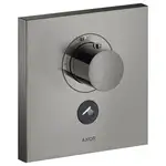 Термостат скрытого монтажа на 1 потребитель Axor ShowerSelect (цвет - полированный чёрный хром) (36716330)