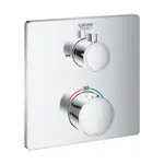 Термостат прихованого монтажу на 2 споживача Grohe Grohtherm Convent. Concealed (24080000)