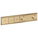 Термостат прихованого монтажу Hansgrohe RainSelect на 2 споживача, Brushed Bronze (15380140)