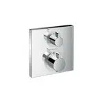 Термостат прихованого монтажу Hansgrohe Ecostat Square з запірним вентилем 1Jet, хром (15712000)