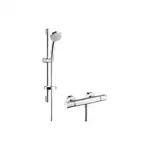 Душевой гарнитур Hansgrohe Croma 100 Vario с термостатом EcoSmart/Ecostat Comfort Combi (27035000)
