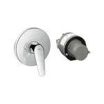 Смеситель для душа в комплекте со скрытой частью Hansgrohe Novus (цвет - хром) (71068000+13620180)
