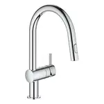GROHE Одноважільний змішувач для мийки з короткою рукояткою Minta  (30348001)
