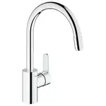 Смеситель однорычажный для кухни Grohe Eurostyle DN 15 (цвет - хром) (31126002)