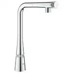 Змішувач для кухні з висувним виливом Grohe Zedra SmartControl (31593002)