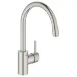 Змішувач для кухні з висувним виливом Grohe Concetto new (32663DC3)