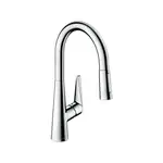 Змішувач для кухні Hansgrohe Talis M51 200 2jet з витяжним зливом, хром (72813000)