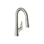Смеситель для кухни, однорычажный Hansgrohe Talis S (цвет - сталь) (72815800)
