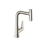 Смеситель для кухни, однорычажный Hansgrohe Talis Select S (цвет - сталь) (72822800)