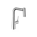 Hansgrohe Смесителья для кухни, однорычажный, 220, с вытяжным душем METRIS M71 (73800000)