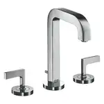 Змішувач для умивальника Axor Citterio 170/140 на 3 отвори, з донним клапаном, хром (39135000)
