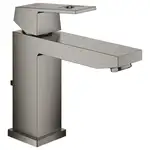 Змішувач для умивальника Grohe Eurocube M-Size, з донним клапаном, темний графіт (23445AL0)