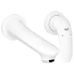 Смеситель для раковины на два отверстия Grohe Eurostyle Solid M-Size (цвет - белый) вынос 203 мм (29097LS3)