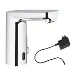Grohe Змішувач для умивальника Eurosmart Cosmopolitan E з адаптером 100-230V, хром (36325001)