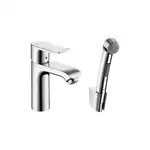 Hansgrohe Mertis Смеситель для раковины с гигиеническим душем, хром (31285000)