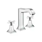 Смеситель для раковины на 3 отверстия Hansgrohe Metropol Classic (цвет - хром), с донным клапаном (31307000)