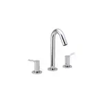 Смеситель для раковины, двухвентильный Hansgrohe Talis (цвет - хром), с донным клапаном (32310000)
