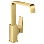 Змішувач для умивальника Hansgrohe Metropol 230 із зливним клапаном Push-Open, золото (32511990)