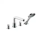 Смеситель на борт ванны Hansgrohe Metris S (цвет - хром), излив 22 см (31447000)