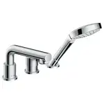 Змішувач для ванни Hansgrohe Talis S врізний на 3 отвори, хром (72417000)