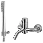 Смеситель для ванны Paffoni Stell, с ручным душем (STEEL026AC)