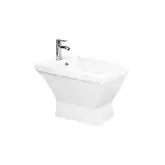 Биде напольное Duravit 2nd floor 66,5х35 см с 3 отверстиями для смесителя (0137100030)