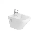 Биде подвесное Duravit DuraStyle 48х37 см, цвет белый (укороченное) (2285150000)