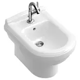 Биде подвесное Villeroy & Boch Hommage (белый star white С+) (7441B0R2)