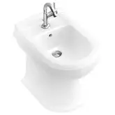 Биде напольное Villeroy & Boch Hommage 57,5х37 см (ярко-белый ceramicplus) (744200R2)