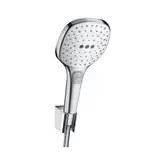 Душовий набір Hansgrohe Raindance Select E 120 3jet 160, хром / білий (26720400)