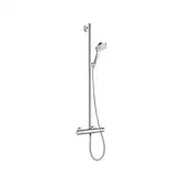 Душевой гарнитур с термостатом Hansgrohe Croma Select S (цвет - хром/белый) (27247400)