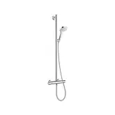 Душевой гарнитур с термостатом Hansgrohe Croma Select E (цвет - хром/белый) (27248400)